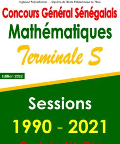 CONCOURS GENERAL MATHS – TERMINALE S