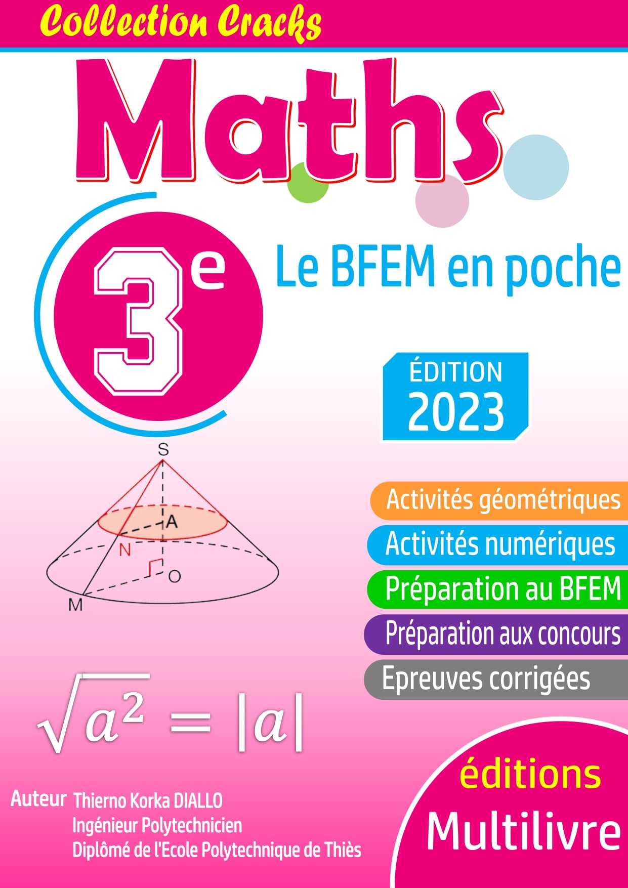 MATHS TROISIEME - LE BFEM EN POCHE - Multi Livre